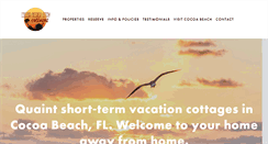 Desktop Screenshot of cocoabeachstay.com